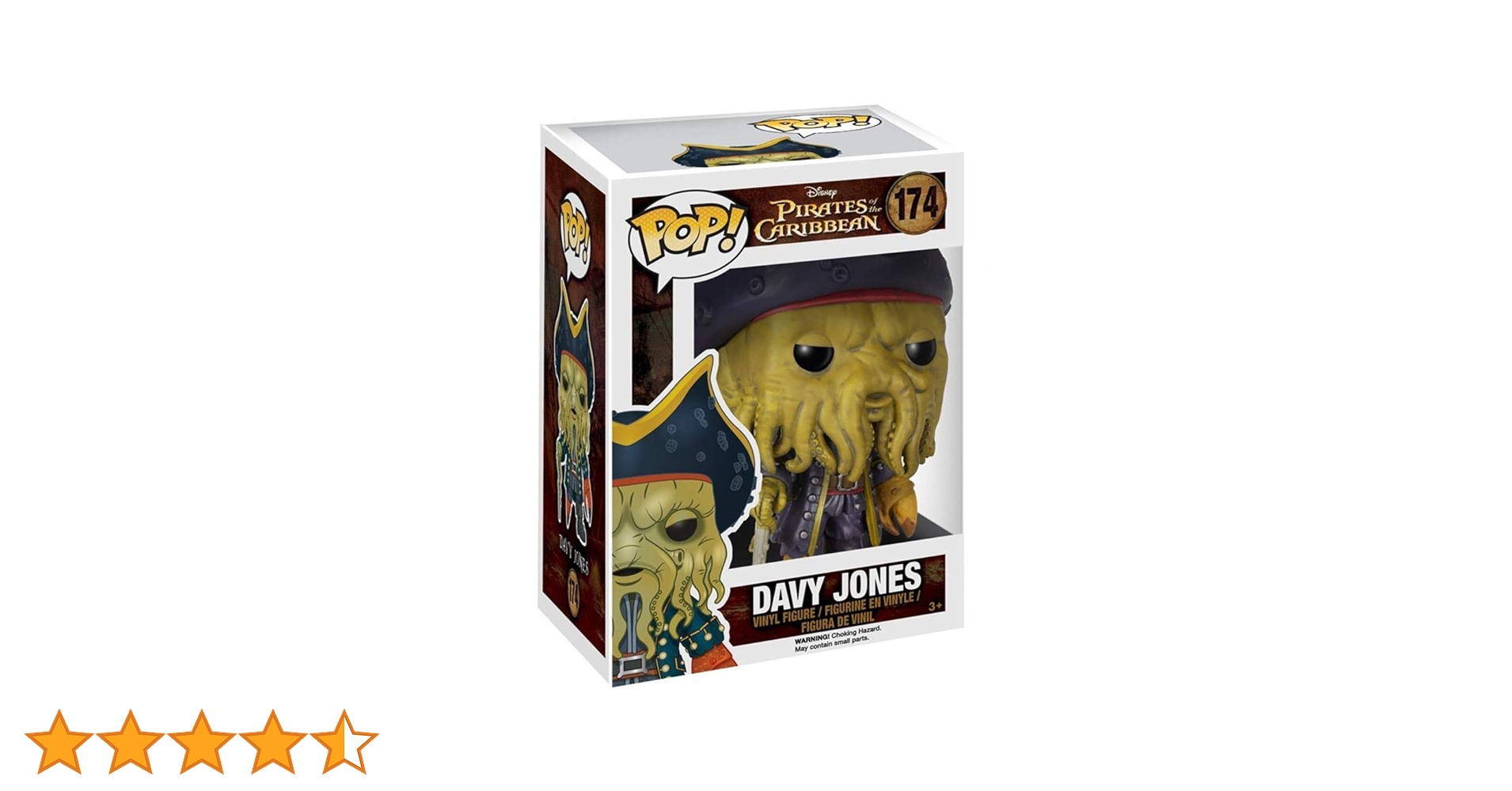 Funko pop! パイレーツオブカリビアン　デイヴィ・ジョーンズ　日本未発売 Funko pop! パイレーツオブカリビアン デイヴィ・ジョーンズ